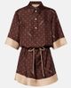 Valentino Valentino Printed silk twill shirt dress - 1