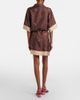 Valentino Valentino Printed silk twill shirt dress - 5