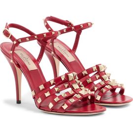 Valentino Valentino Rockstud Ankle Strap Sandal