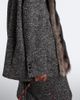 Valentino Valentino Shearling-trimmed wool-blend bouclé blazer - 4