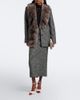 Valentino Valentino Shearling-trimmed wool-blend bouclé blazer - 6