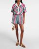 Valentino Valentino Striped cotton poplin shorts - 2