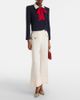 Valentino Valentino Tie-neck virgin wool jacket - 5