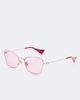 Valentino Valentino Torchon VLogo square sunglasses - 4