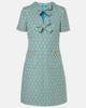 Valentino Valentino Toute La V wool jacquard minidress - 1