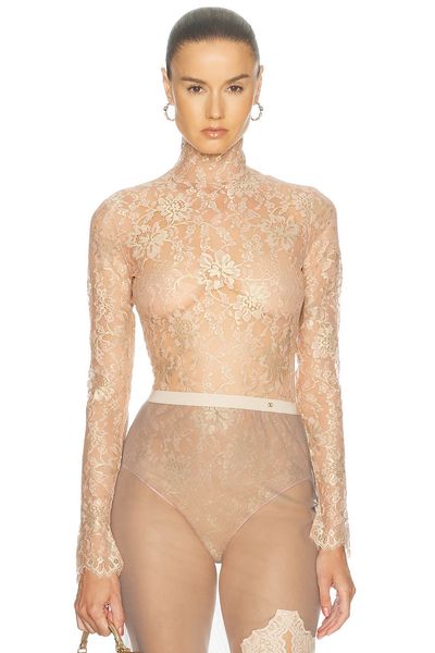 Valentino Valentino Tulle Bodysuit