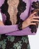 Valentino Valentino Turtleneck lace-trimmed bodysuit - 5