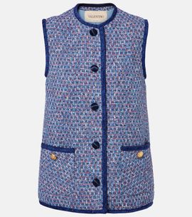 Valentino Valentino Tweed vest