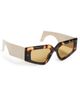 Valentino Valentino Ultra Vintage Sunglasses Havana/Ivory/Brown One - 1