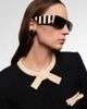 Valentino Valentino Ultra Vintage VLogo flat-top sunglasses - 3
