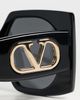 Valentino Valentino Vain Bold Sunglasses Black-Black-Grey One - 5