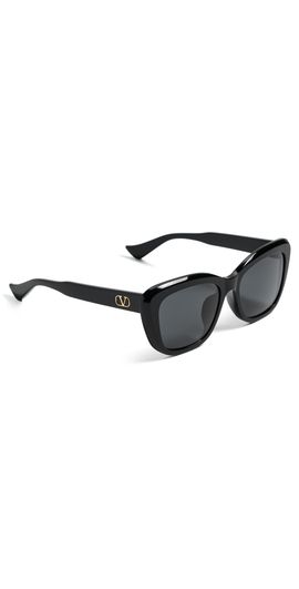 Valentino Valentino VG0058SA Sunglasses Black-Black-Grey One