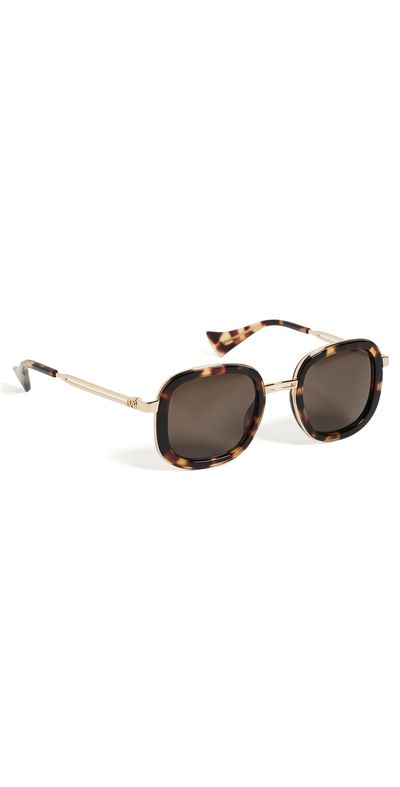 Valentino Valentino VG0062S Sunglasses Havana-Gold-Brown One