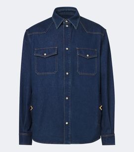 Valentino Valentino VGold denim Western shirt