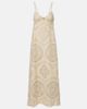 Valentino Valentino VGold floral cotton-blend maxi dress - 1