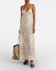 Valentino Valentino VGold floral cotton-blend maxi dress - 2