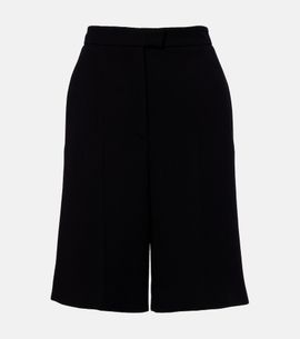 Valentino Valentino VGold virgin wool Bermuda shorts