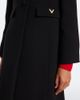 Valentino Valentino VGold virgin wool crêpe coat - 4