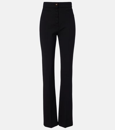 Valentino Valentino VGold wool-blend straight pants