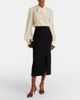 Valentino Valentino Virgin wool crêpe pencil skirt - 2