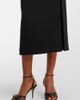Valentino Valentino Virgin wool crêpe pencil skirt - 4