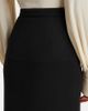 Valentino Valentino Virgin wool crêpe pencil skirt - 5