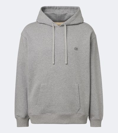 Valentino Valentino VLogo cotton jersey hoodie