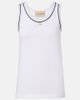 Valentino Valentino VLogo cotton jersey tank top - 1