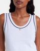 Valentino Valentino VLogo cotton jersey tank top - 3
