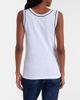 Valentino Valentino VLogo cotton jersey tank top - 4