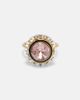 Valentino Garavani Valentino VLogo crystal-embellished enamel ring - 1