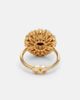 Valentino Garavani Valentino VLogo crystal-embellished enamel ring - 4