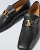 Valentino Valentino VLogo leather loafers - 3