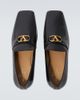Valentino Valentino VLogo leather loafers - 4