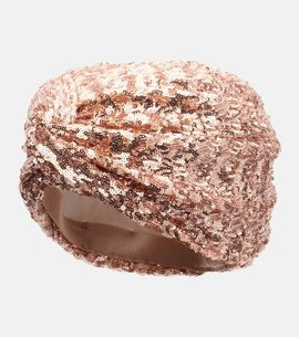 Valentino Valentino VLogo sequined head wrap