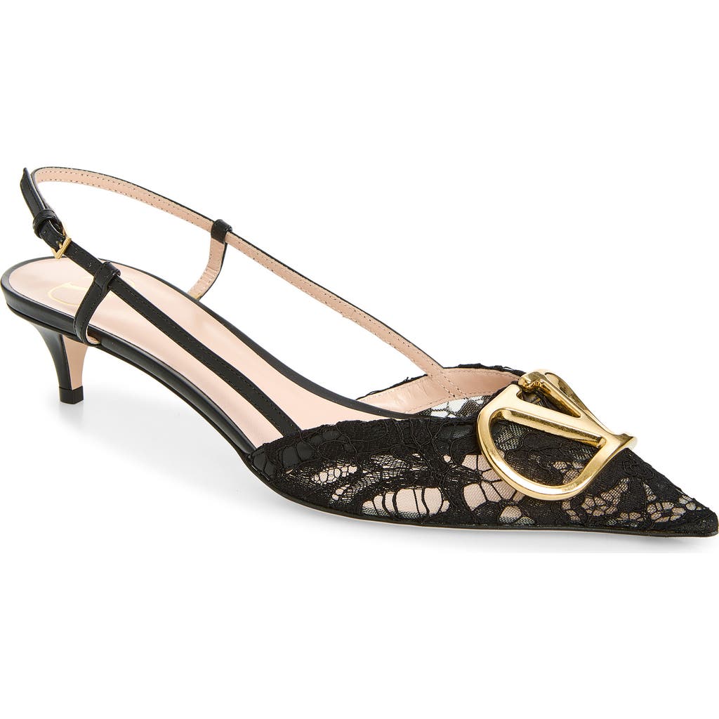 Valentino Valentino VLOGO Slingback Pump
