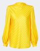Valentino Valentino VLogo striped silk jacquard blouse - 1