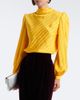 Valentino Valentino VLogo striped silk jacquard blouse - 2
