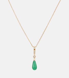 Valentino Valentino VLogo Swarovski®-embellished pendant necklace