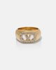 Valentino Garavani Valentino VLogo SwarovskiÂ®-embellished ring - 1
