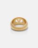 Valentino Garavani Valentino VLogo SwarovskiÂ®-embellished ring - 4
