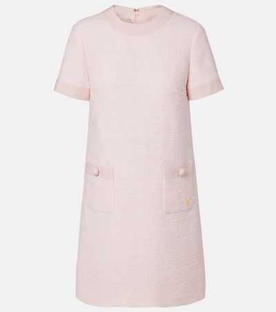 Valentino Valentino VLogo tweed minidress
