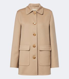 Valentino Valentino VLogo wool and cashmere jacket
