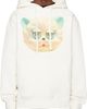 Valentino Valentino White Cotton 'Le Chat De La Maison' Print Hoodie - 1