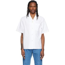 Valentino Valentino White Short Sleeve Cotton Poplin Shirt
