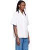 Valentino Valentino White Short Sleeve Cotton Poplin Shirt - 2