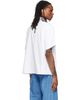 Valentino Valentino White Short Sleeve Cotton Poplin Shirt - 3