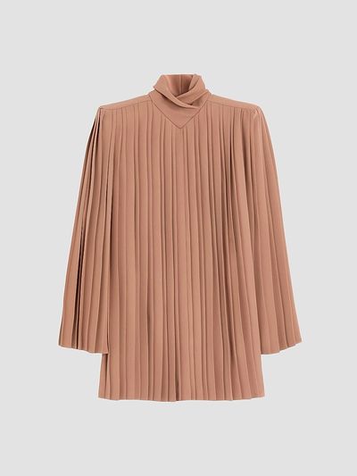 Valentino Valentino Women's Cady Couture Pleated Top