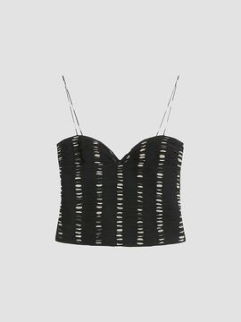 Valentino Valentino Women's Chiffon Top with Plusdepois Print