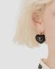 Valentino Valentino Women's Coeur Royal Earrings in Metal and Enamel - 2